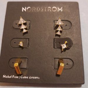 Set of 3 Nordstrom Earrings